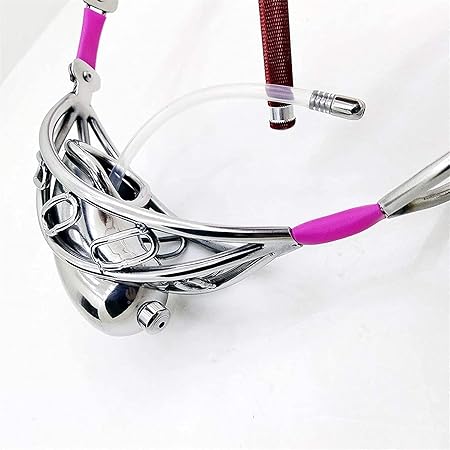 Black Emperor Stainless Steel Chastity Belt with Hollow Cage