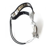 Black Emperor Stainless Steel Male Chastity Belt Lock Pants