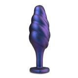 Blush Anal Adventures Matrix Bumped Bling Sapphire 4.5-Inch Anal Plug