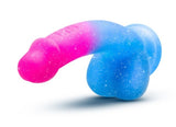 Blush Avant Chasing Sunsets 7.75 in Silicone Dildo with Balls Suction Cup Mermaid