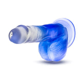 Blush B Yours Stella Blue Realistic 6.25In Dildo with Suction Cup