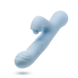 Blush Devin 9.25 Inch G Spot Clitoral Dual Stimulation Rabbit Vibrator