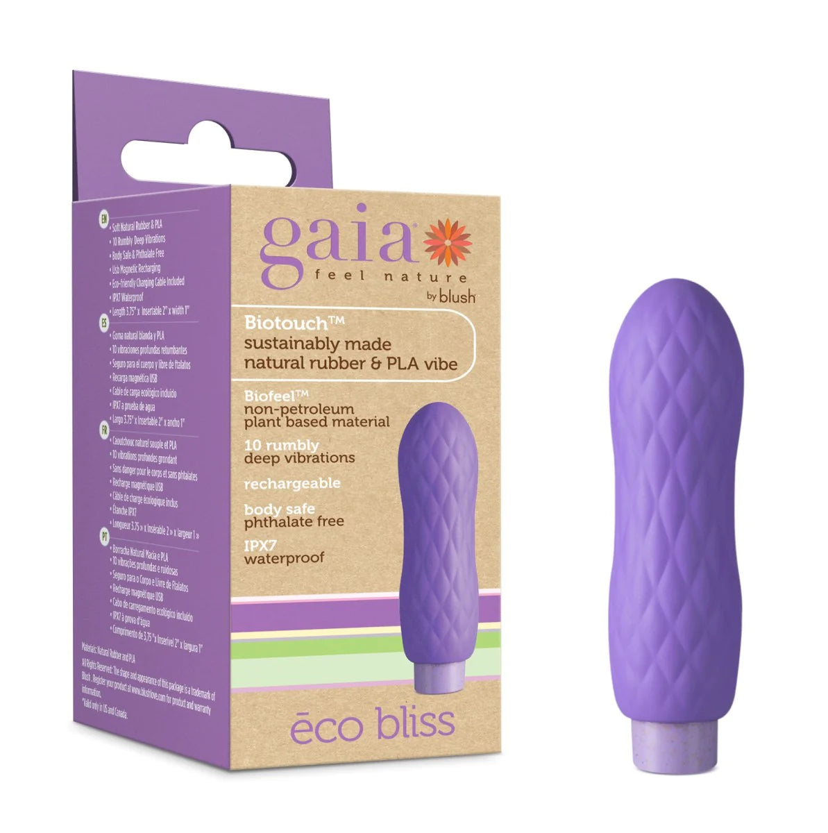 Blush Gaia MINI Multifunction Powerful Egg Vibrator