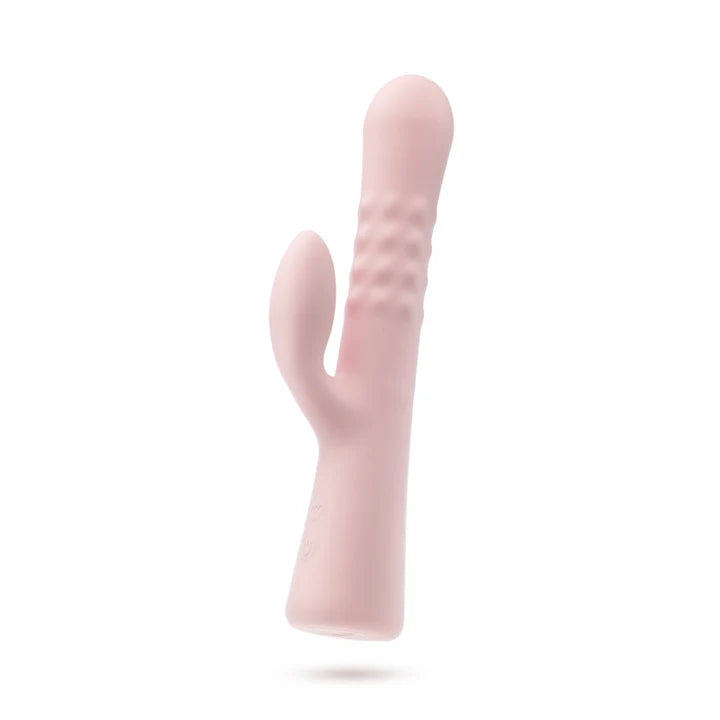 Blush Jaymie 9.25 Inch G Spot Clitoral Dual Stimulation Rabbit Vibrator