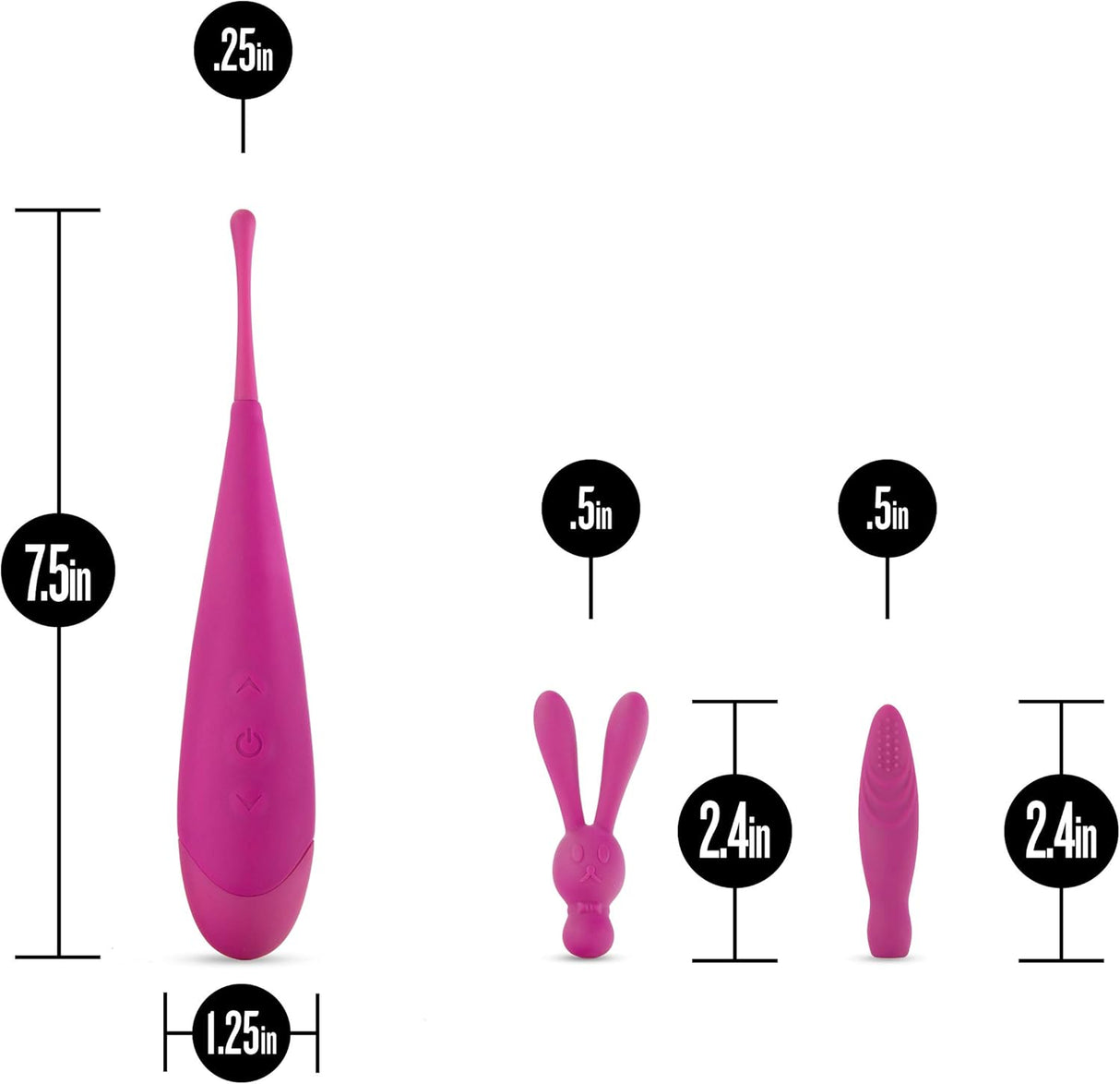 Blush Noje Quiver Lily G-Spot Vibrators Purple