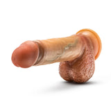 Blush Renaissance Raphael 9.5" Sliding Foreskin Dildo With Squeezable Balls Tan