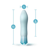 Blush Oh My Gem Aquamarine Ardor 5.5 Inch Warming G Spot Stimulation Vibrator