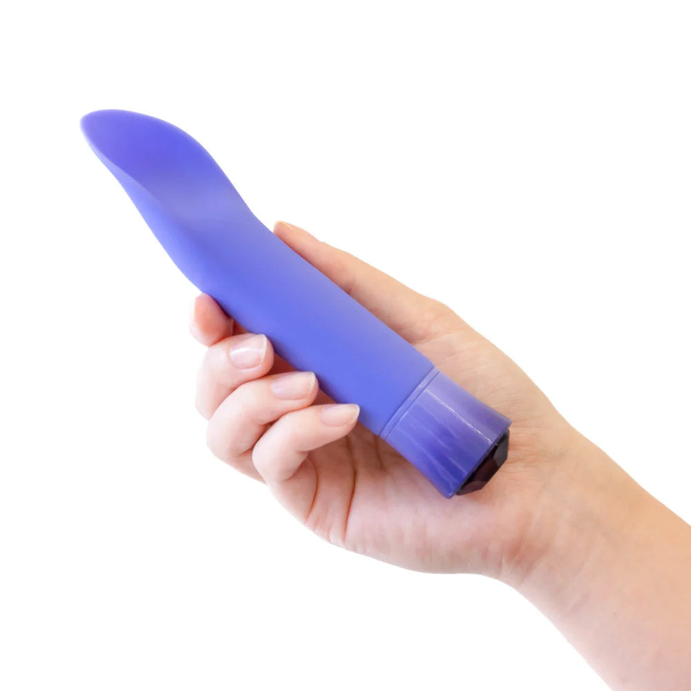 Blush Oh My Gem Enrapture Tanzanite 6.5 Inch Warming Clitoral Vibrator