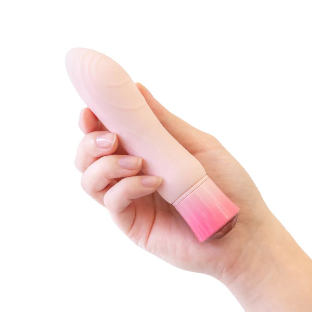 Blush Oh My Gem Morganite Elegant 5.5 Inch Warming G Spot Stimulation Vibrator