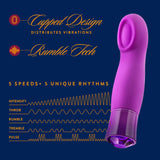 Blush Oh my Gem Amethyst 5.5 Inch Warming G Spot Stimulation Vibrator