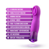 Blush Oh my Gem Amethyst 5.5 Inch Warming G Spot Stimulation Vibrator