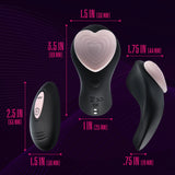 Blush® Temptasia Heartbeat Panty Vibe With Wireless Remote Control