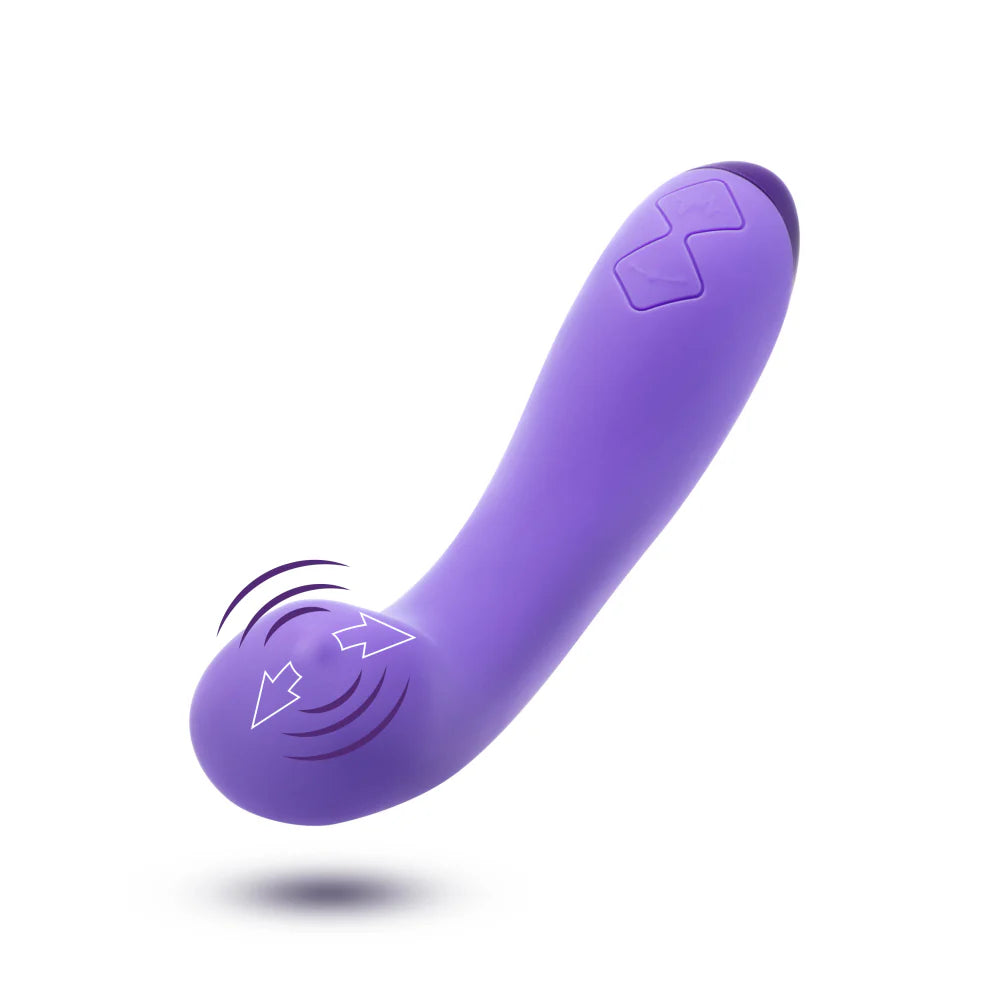 Blush™ Wellness G Ball G-Spot Purple Ultra Silk Vibrator