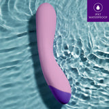 Blush™ Wellness G Curve G-Spot Purple UltraSilk Vibrator