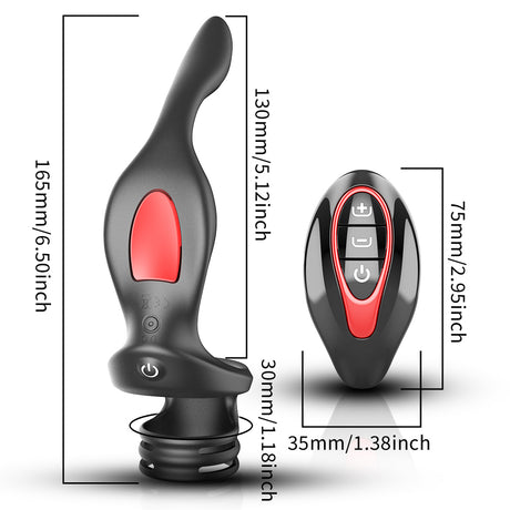 CHIQING Flying Bird vibrators Cock Ring posterior anal plug lock ring wear massager for men Couples remote control