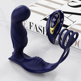 CHIQING I Butt Massager Anal Plug Cock Ring remote control Prostate massager