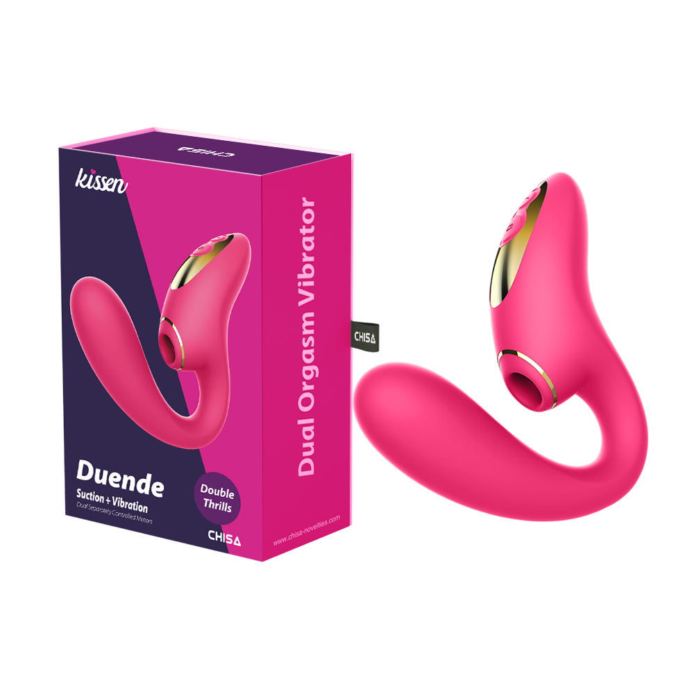 2024 new Chisa Kissen Duende Dual Orgasm Stimulator Clitoris Vibrator