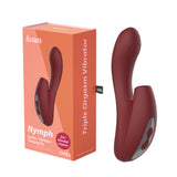 2024 Nymph 3 in 1 Sucking vibrating Tapping female vibrator