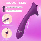 SHD S427 Clit Licking Tongue Vibrator with G Spot Stimulator