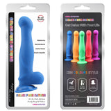 Delux Daryl.D Liquid Silicone Strong Suction Cup Dildo