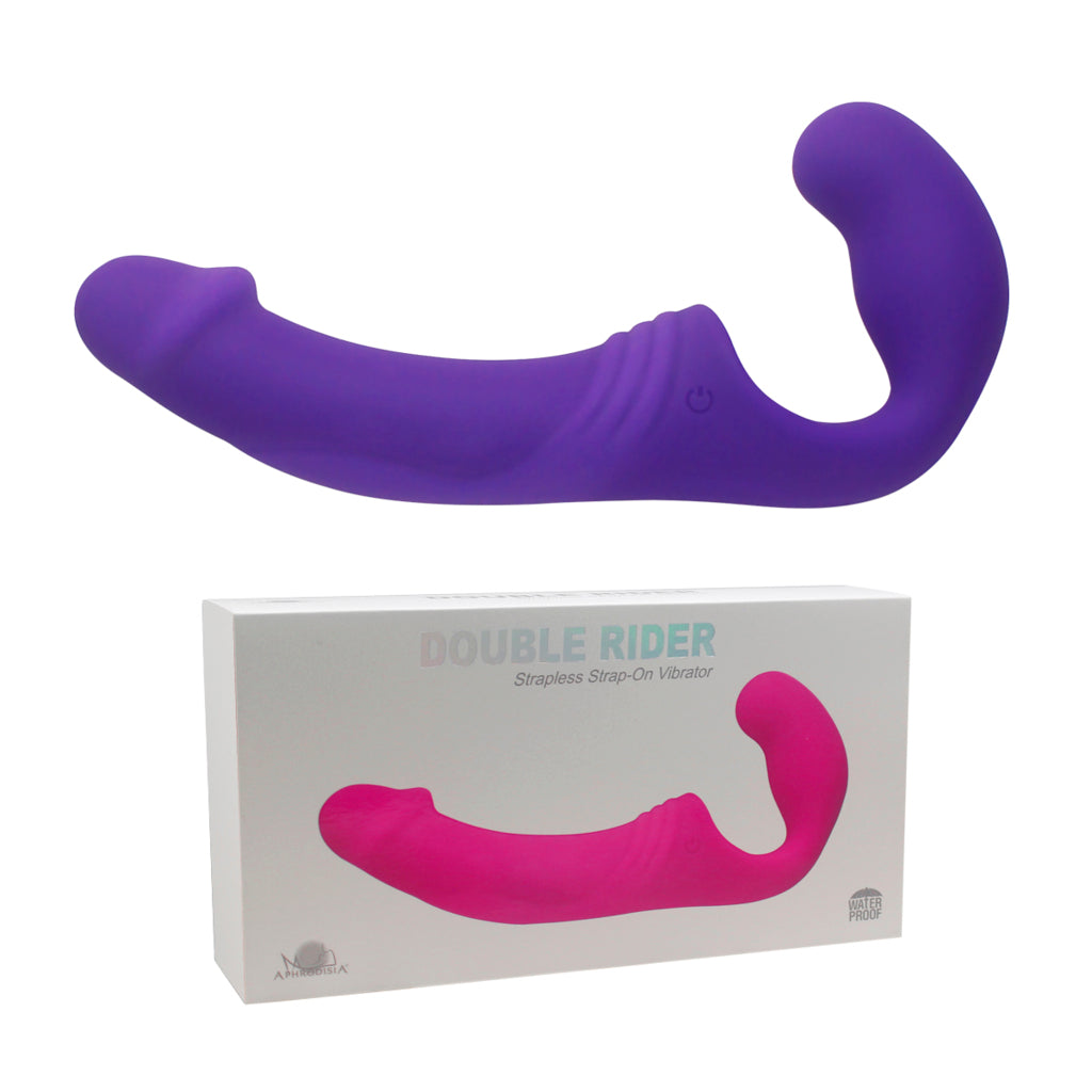 Double Rider Strapless Strap-On Double Dildo For Couples