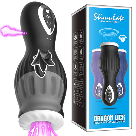 MY Dragon lick suction and vibration male penis masturbator