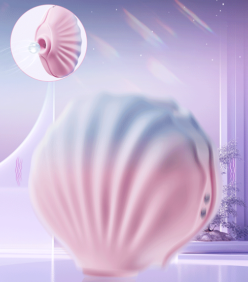 EROCOME Shell shaped Sucking Vibrator Glitoris Vagina sucker for women