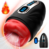 Electric Automatic 2 in 1 Mouth Vibrator Male Penis Trainer men Masturbator