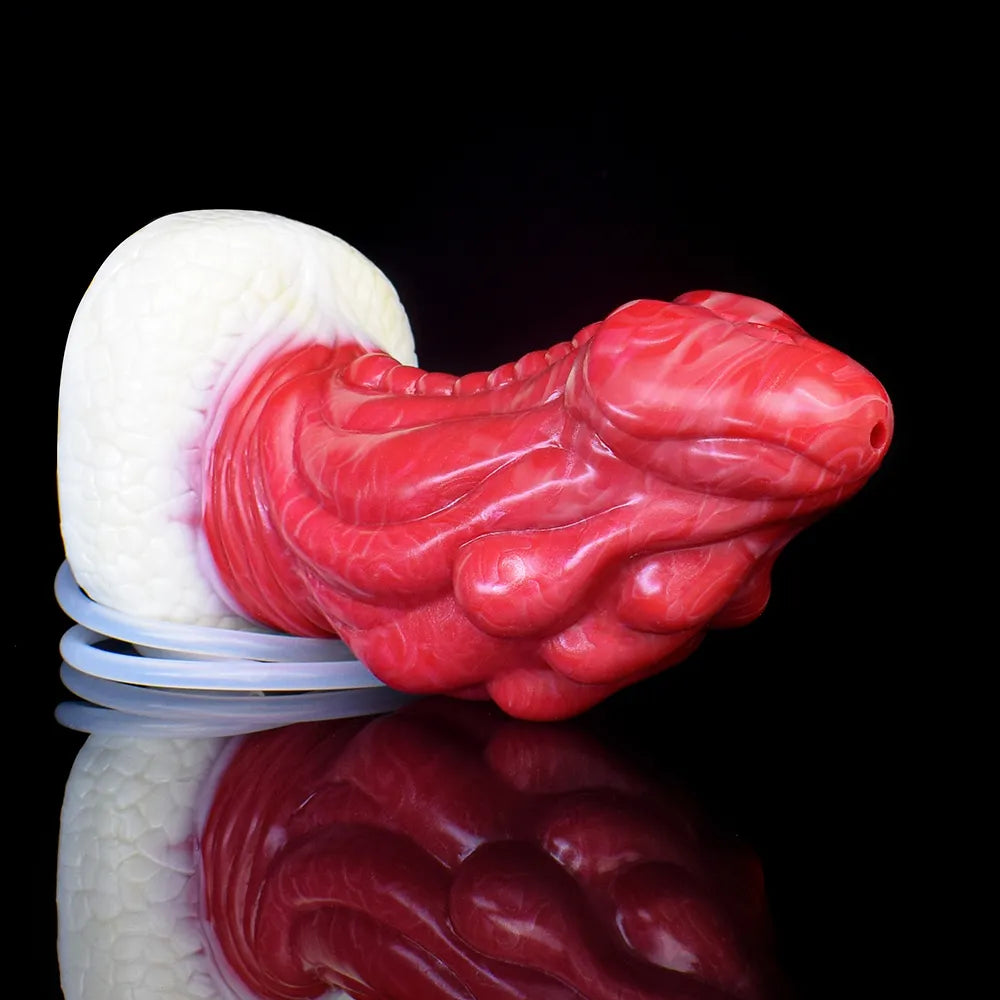 FAAK Fantasy Ejaculation Dragon Dildo Silicone Curved Squirting Penis