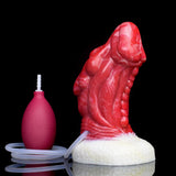 FAAK Fantasy Ejaculation Dragon Dildo Silicone Curved Squirting Penis