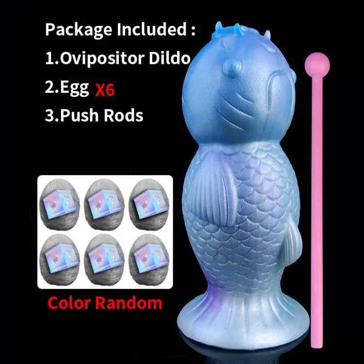 FAAK Fantasy Koi Ovipositor Anal Sex Toys Lay Eggs Dildos