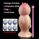 FAAK Fantasy Koi Ovipositor Anal Sex Toys Lay Eggs Dildos