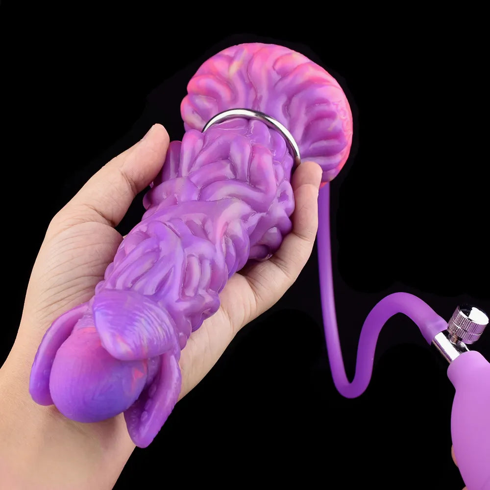 FAAK Fantasy Pneumatic Luminous Ovipositor Anal Sex Toys