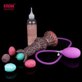 FAAK Fantasy Pneumatic Ovipositor Anal Sex Toys Lay Eggs Dildos