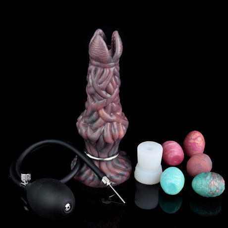 FAAK Fantasy Pneumatic Ovipositor Anal Sex Toys Lay Eggs Dildos