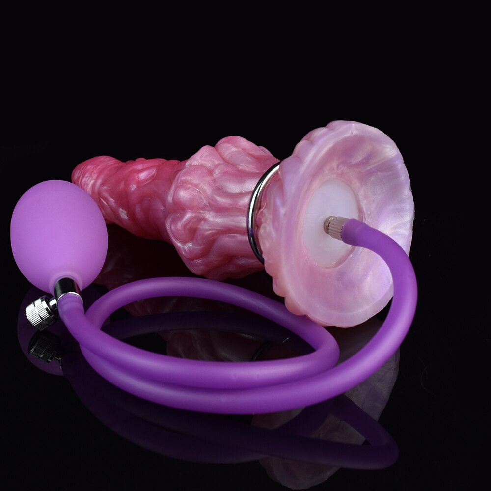 FAAK Fantasy Pneumatic Ovipositor Anal Sex Toys Lay Eggs Dildos