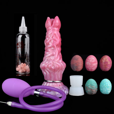 FAAK Fantasy Pneumatic Ovipositor Anal Sex Toys Lay Eggs Dildos