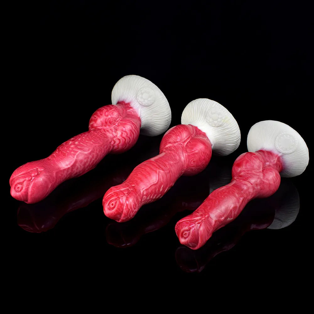 FAAK Large Knot Dog Penis With Sucker 3 Size Realistic Silicone Animal  Dildo – honeysx