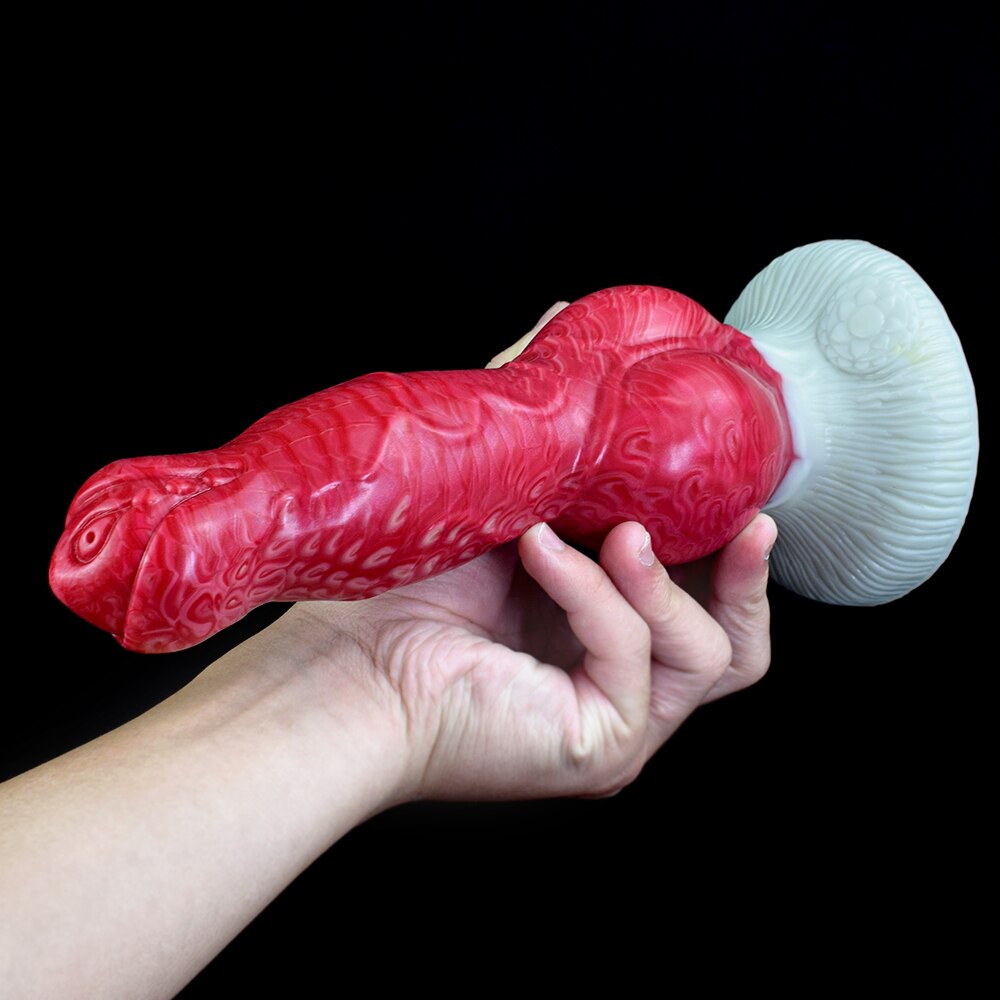 FAAK Large Knot Dog Penis With Sucker 3 Size Realistic Silicone Animal  Dildo – honeysx