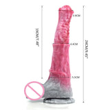 FAAK New Squirting Dildo Silicone Animal Horse Penis Spray Ejaculation Dildo