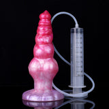 FAAK Silicone fantasy Dog Knot Squirting Penis Large Ejaculation Dildo