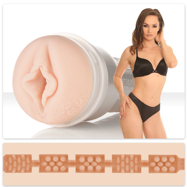 Fleshlight Girls-TORI Black's Pussy Anatomy Masturbator Torrid Signature Sleeve