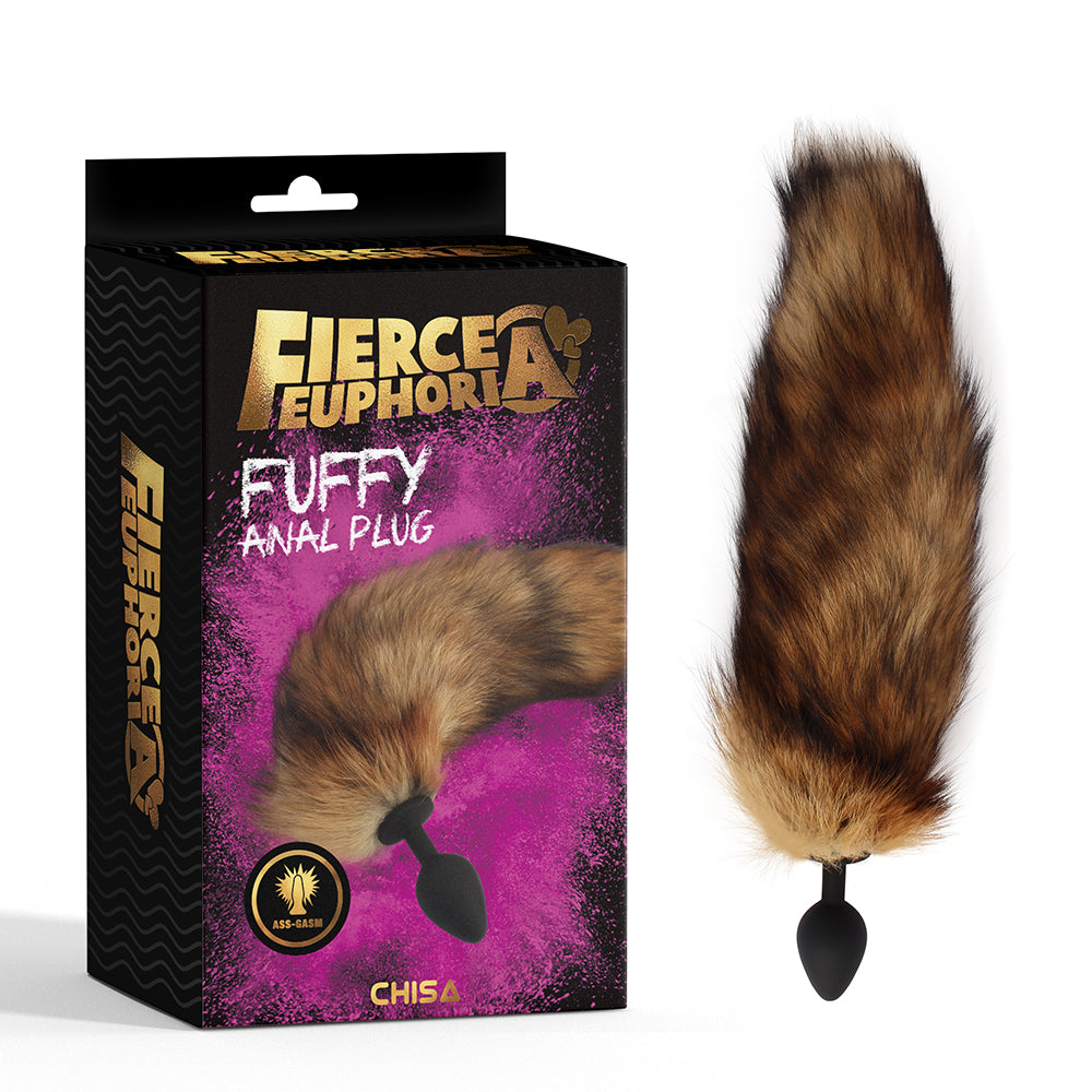 Fierce Euphoria Furry Fox Tail Anal Plug