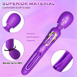 Vibrating Massage Wand & G-spot Tapping Stimulator