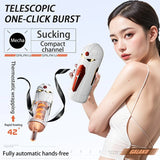 GALAKU®Mecha original Male masturbators Cup Bluetooth APP Control vibration suck simulation telescopic Mate player masturbator