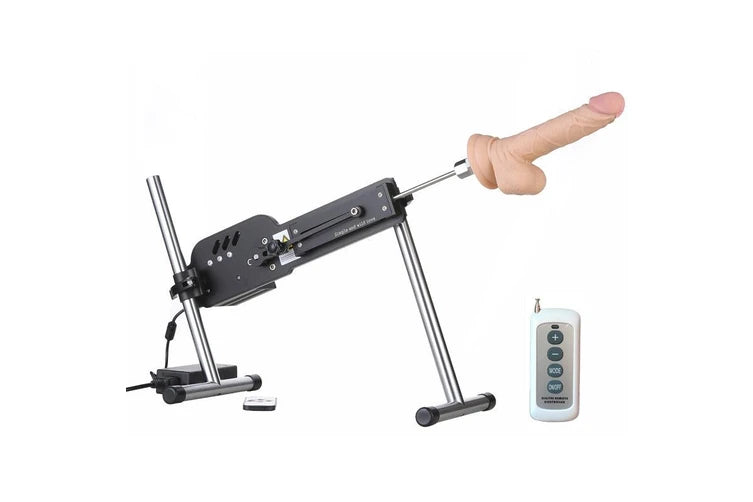 Giant Remote Control Sex Machine Kit with Realistic Dildo