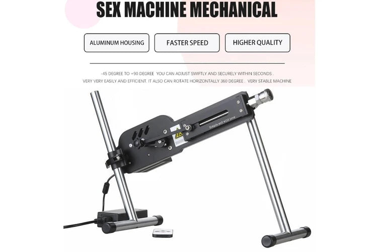 Giant Remote Control Sex Machine Kit with Realistic Dildo