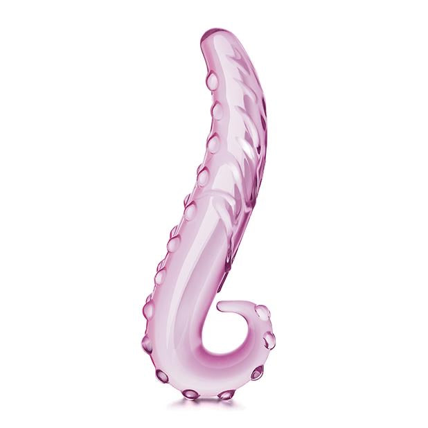 Glas 6" Lick-it Glass Dildo-Pink