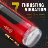 HANNIBAL Automatic Male Masturbator with 7 Telescopic 7 Vibration