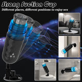 HANNIBAL Multifunction Automatic Male Masturbator with Strong Suction Cup